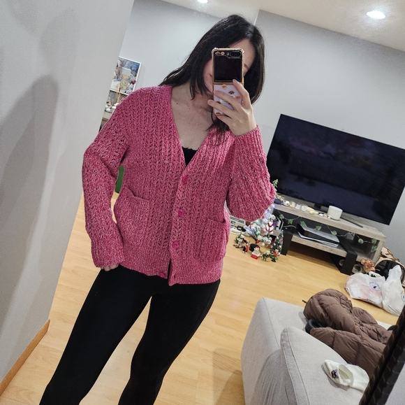 rag & bone Pink Knit Cardigan - Picture 4 of 10